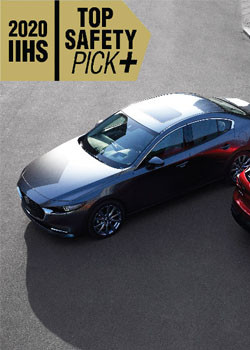 Mazda earns six IIHS top safety pick+ awards for 2020