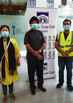 Chartered flight to Madurai from Salalah