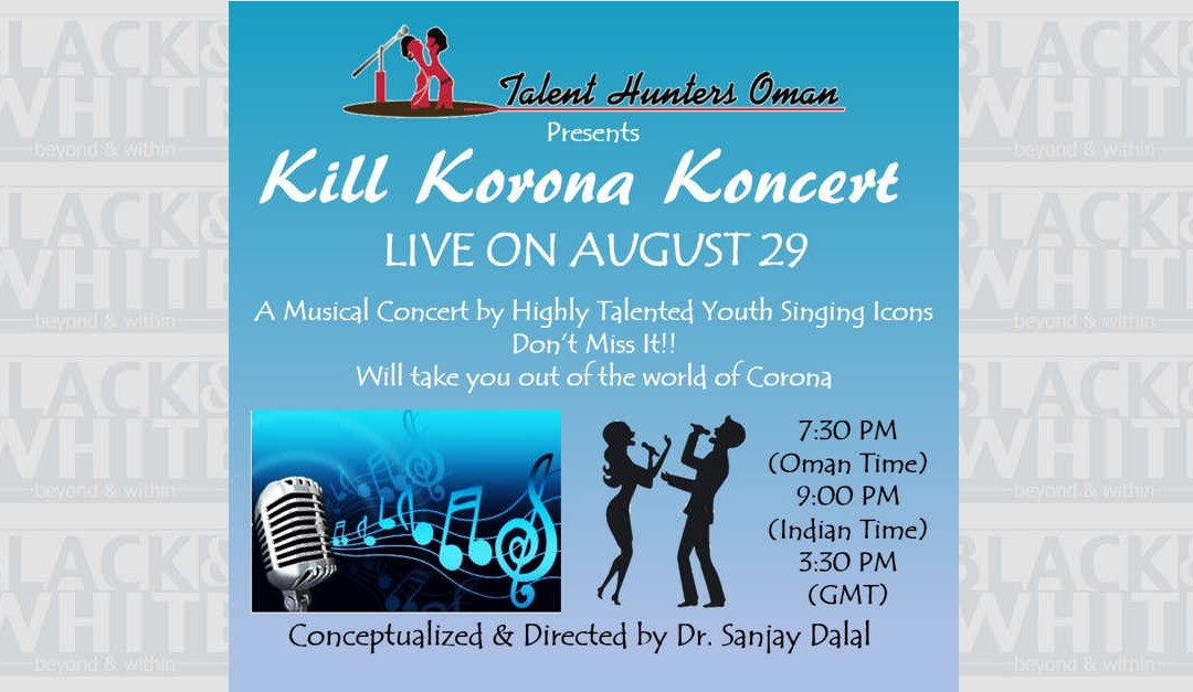 Welcome to ‘Kill Korona Koncert’ live online this Saturday evening