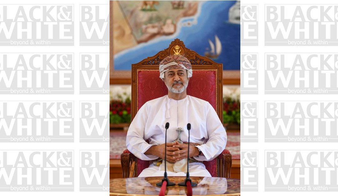Glimpses of His Majesty Sultan Haitham bin Tarik meeting with the Sheikhs of Dhofar Governorate in the Al Husn Hall, Salalah Oman