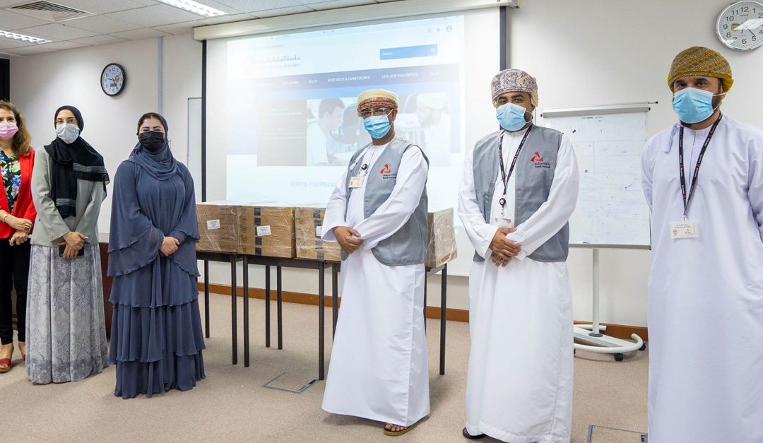 Bank Muscat distributes tablets and laptops to students