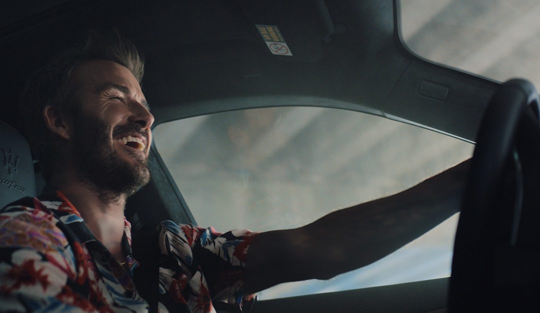 David Beckham, the new brand global ambassador for Maserati