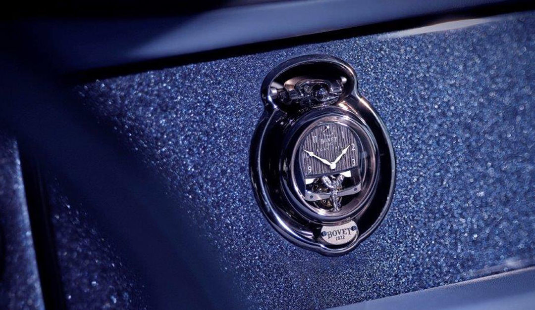 Rolls-Royce collaborates BOVET 1822 to create unique timepieces