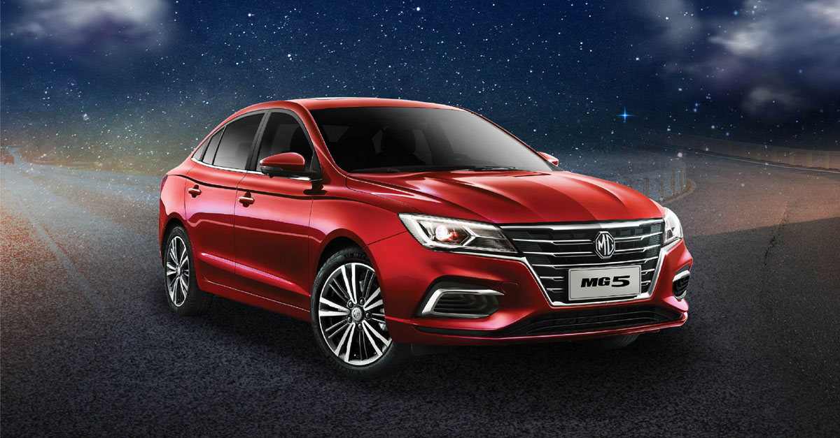 MG Motor offers MG 5 at low EMI prices Black & White Oman