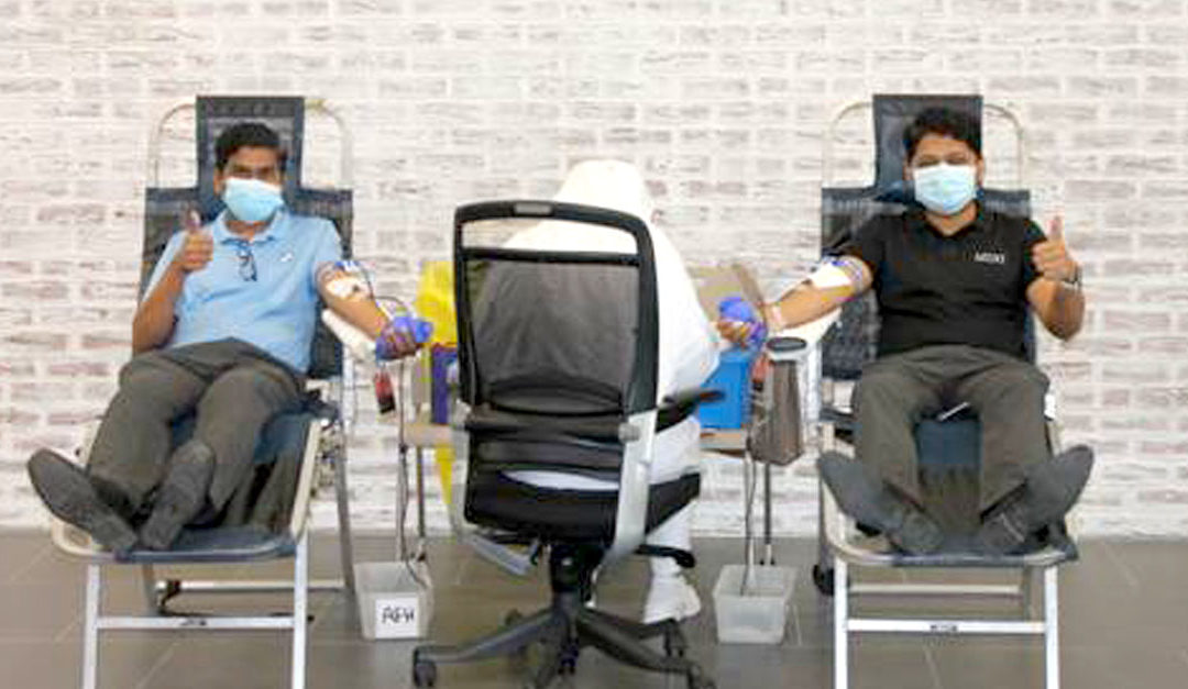 AJIA blood donation drive sees overwhelming response