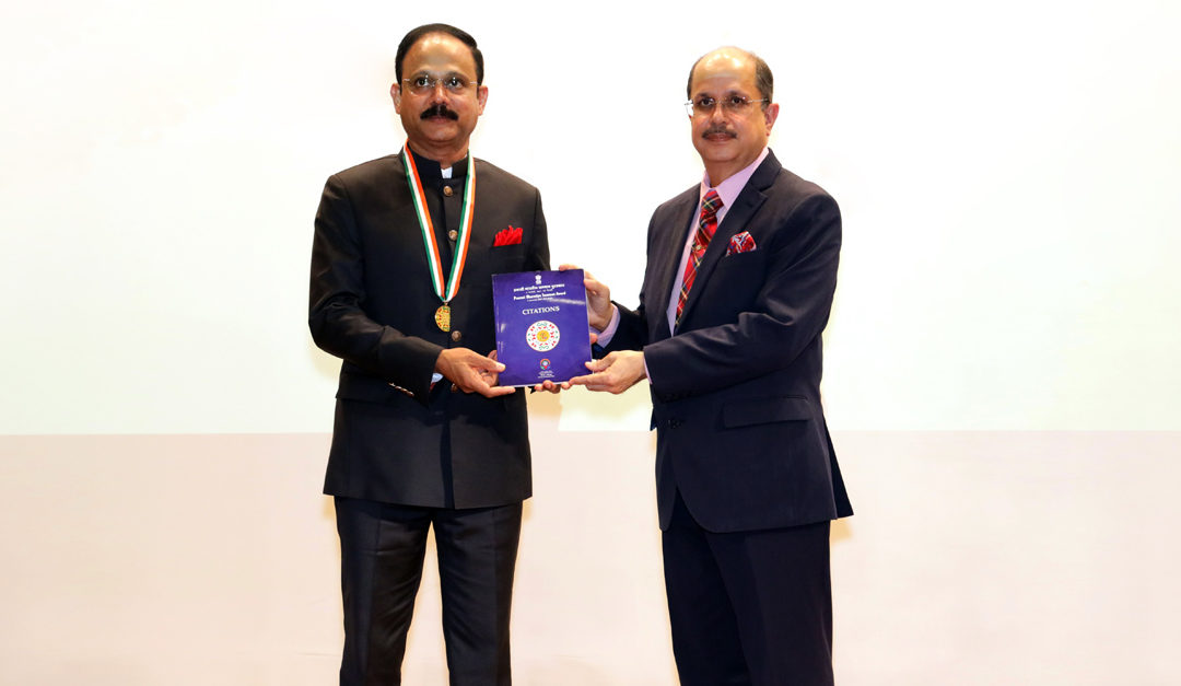 2021 Pravasi Bharatiya Samman presented to Dr Siddeek Ahmed