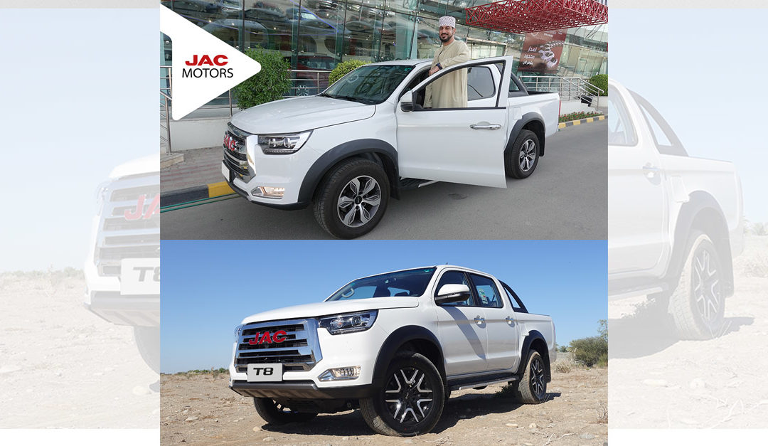 “JAC T8 Pick up meets all my expectations”, says proud new owner
