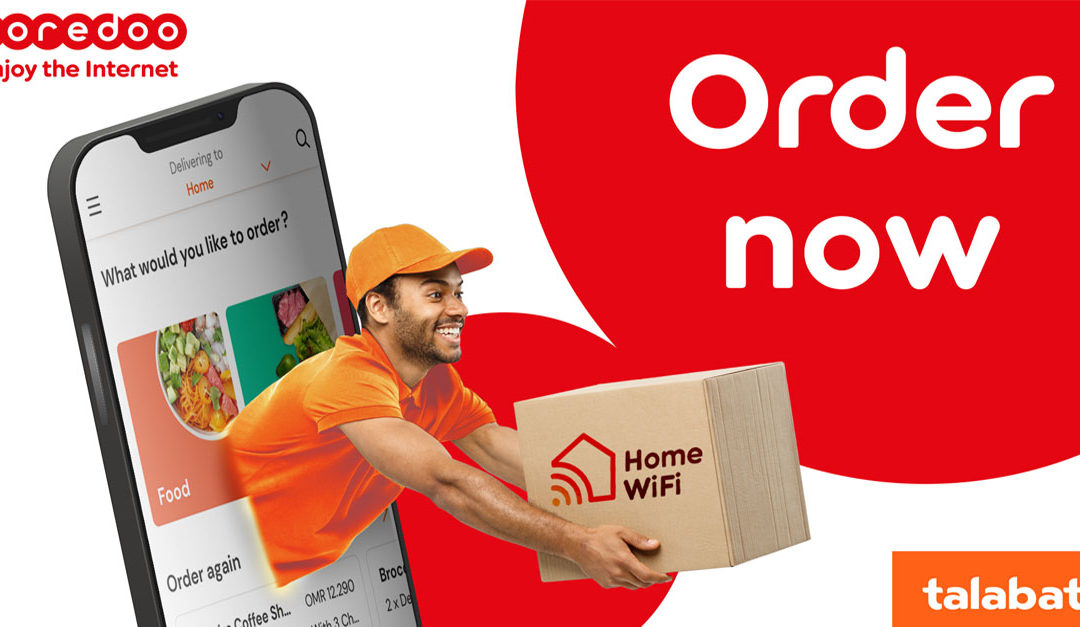 Get Ooredoo home internet through Talabat