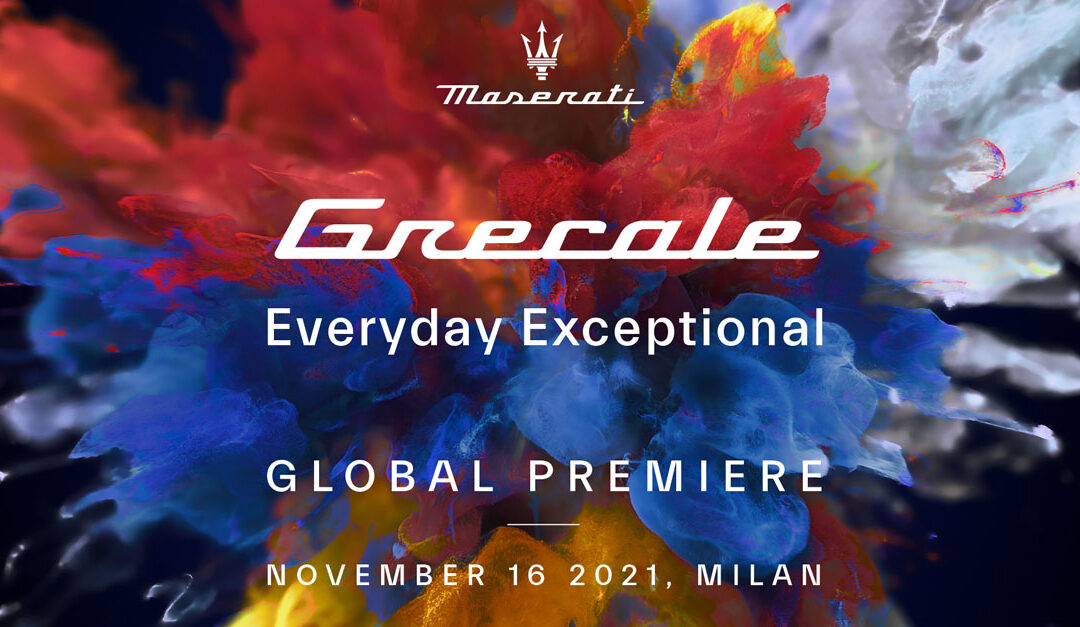 New Maserati Grecale Global premiere on November 16