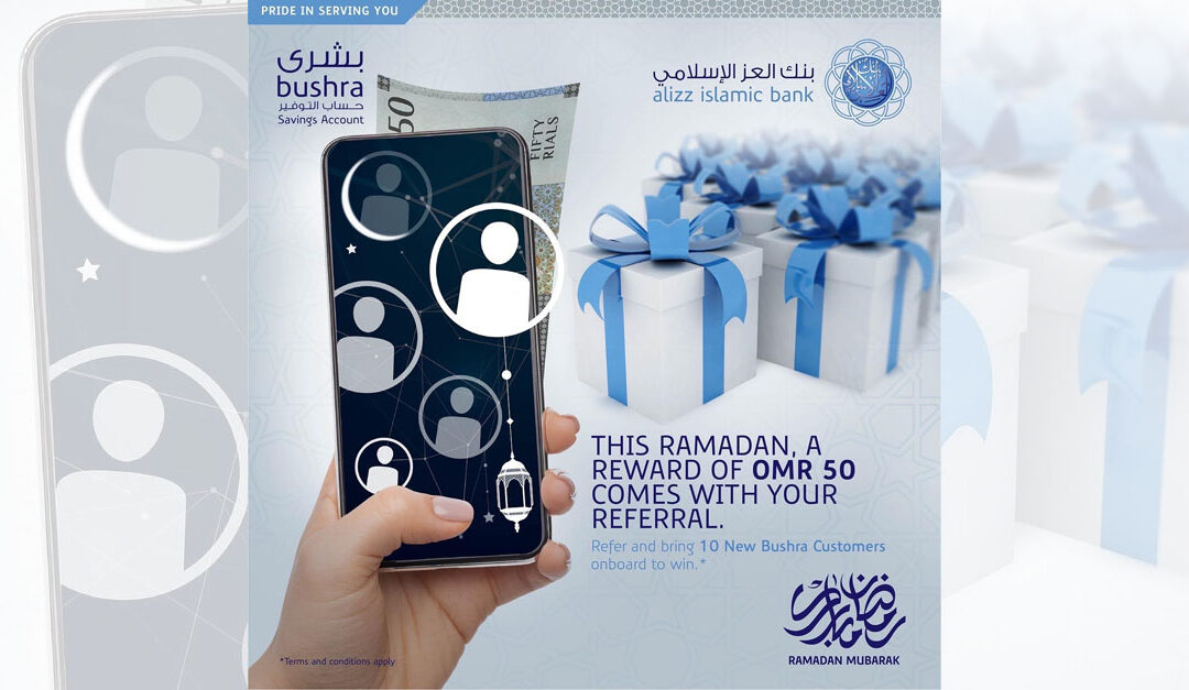 Refer 10 new customers and get OMR 50 as a reward