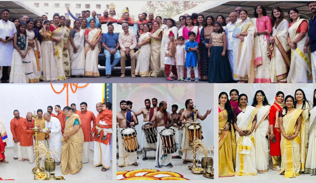 Hatat complex residents script Onam in traditional style and true to its spirit