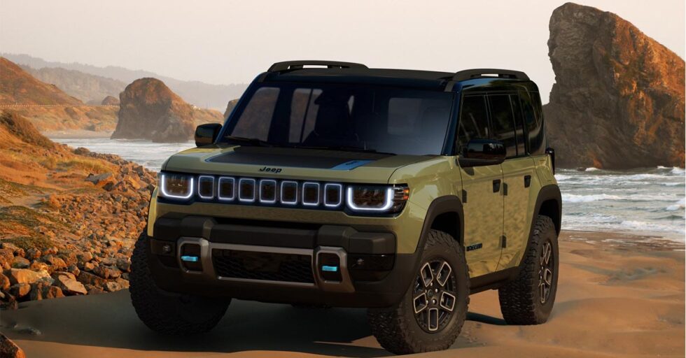 Jeep® brand reveals plan to lead global SUV electrification Black