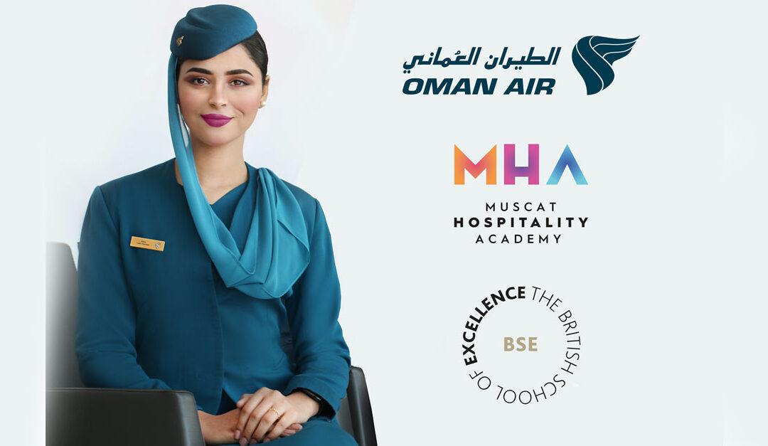 Oman Air, MHA and the British School of Excellence tie up to offer preparatory cabin crew training