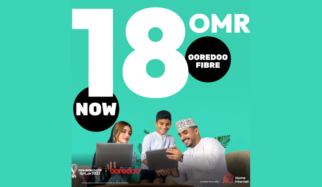 Unlimited streaming at unbeatable value with Ooredoo Fibre Home Internet