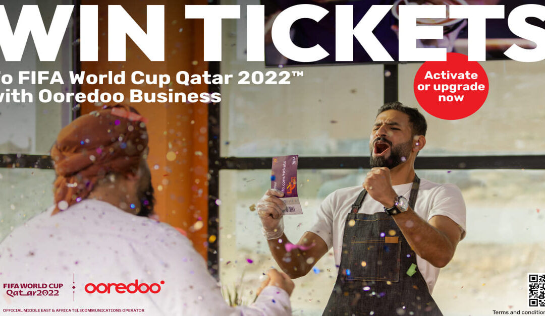 Win Tickets to the FIFA World Cup™ by upgrading your B2B Plan with Ooredoo