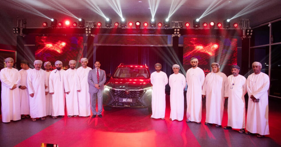 All-new 2023 MG RX5 launched in Oman - Black & White Oman