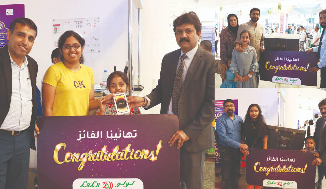 Lulu hands over prizes to winners of world food 2023 promotion