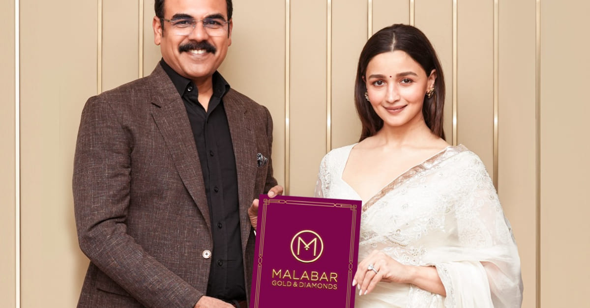 Bollywood actress Alia Bhatt becomes the new Brand Ambassador for Malabar Gold & Diamonds