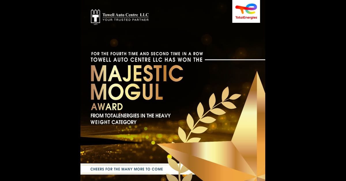 Towell Auto Centre wins the Majestic Mogul Award for 2022 - Black ...