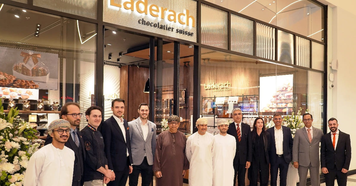 Swiss chocolatier Läderach store opens at Mall of Oman