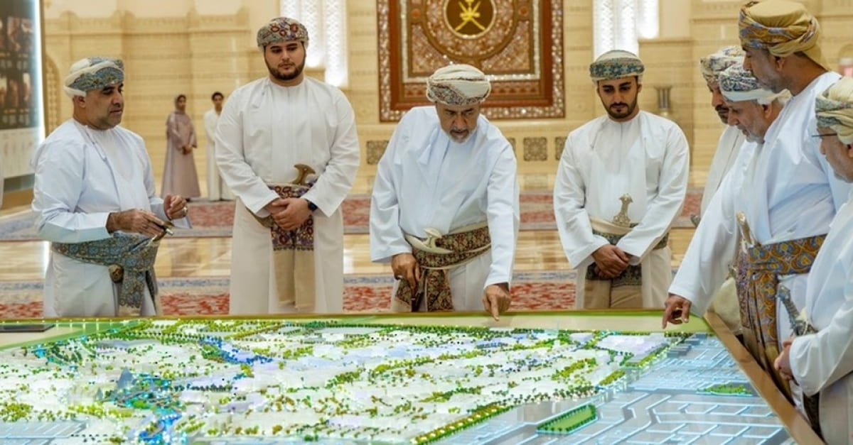 HM The Sultan inaugurates Sultan Haitham City project