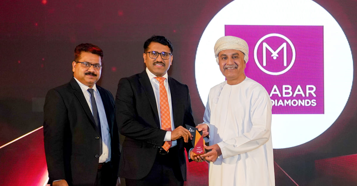 Malabar Gold & Diamonds bags Bank Muscat Award for the sixth year