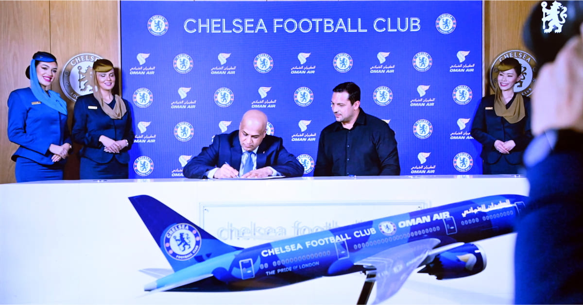 Oman Air signs deal with English Premier League Club Chelsea FC