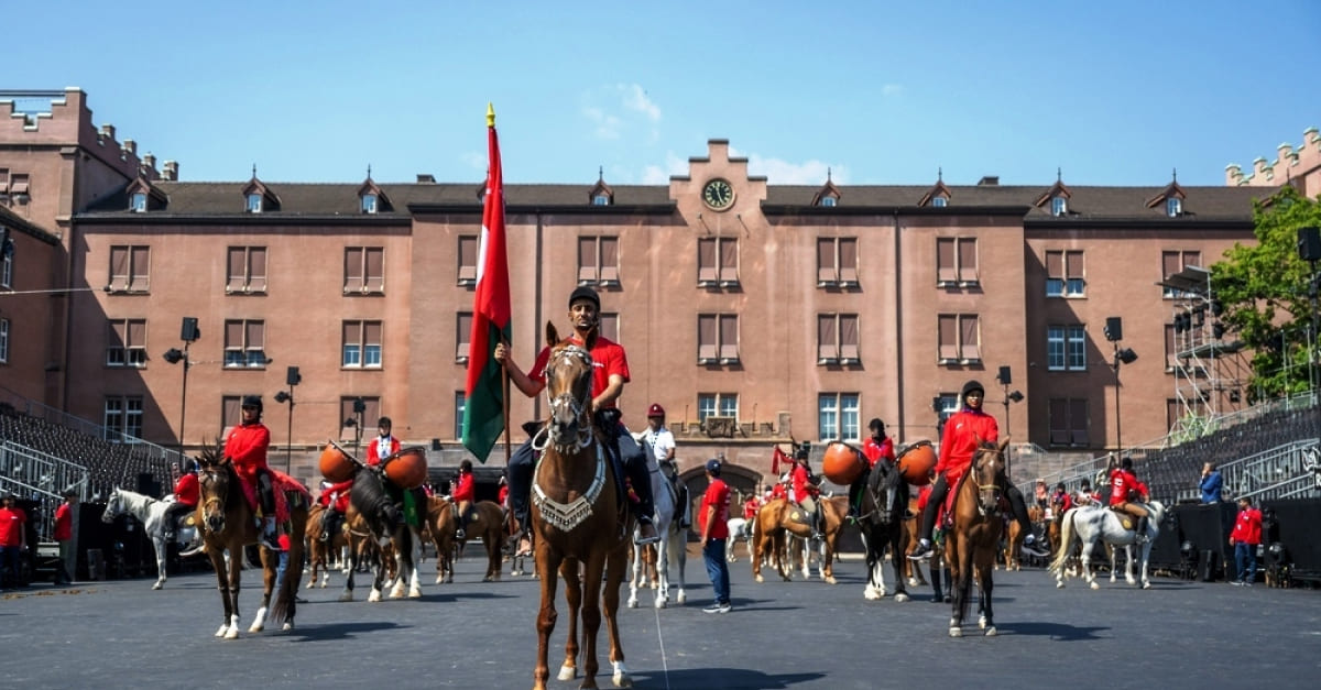 Oman participates in Basel Tattoo 2023 Military Music Show