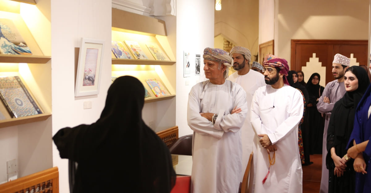 Luminous Threads exhibition at Bait Al Zubair