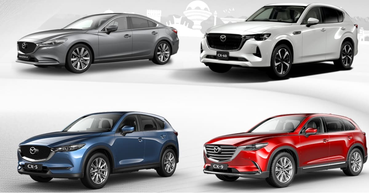 Mazda’s unmatched style, performance and comfort – now more affordable