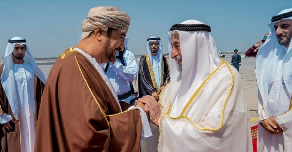 Sharjah Ruler arrives in Oman for official visit