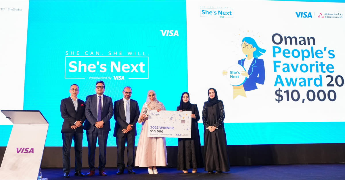 Visa and Bank Muscat announce winners of first Oman edition of She’s Next program