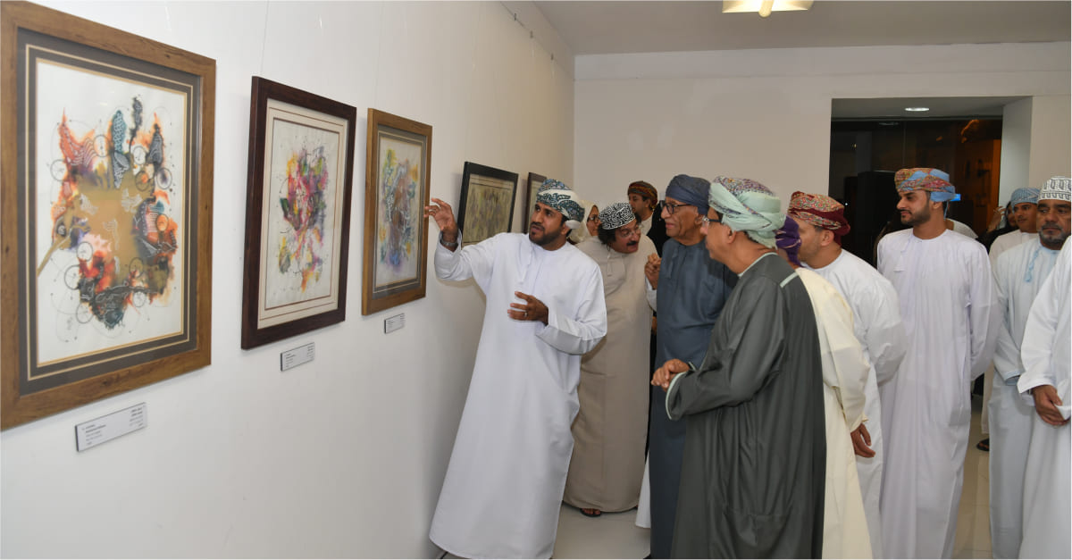 Bait Al Zubair inaugurates exhibition of Omani stamp designer late Muhammad Nidham on the occasion of World Postal Day