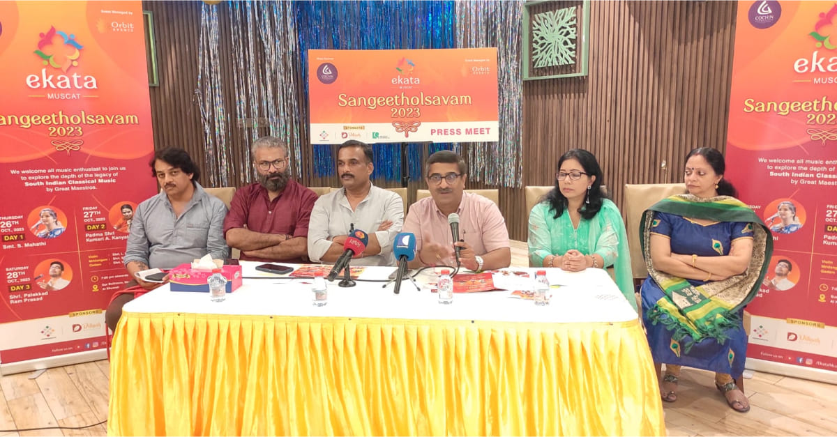 Ekata Muscat’s Sangeethotsavam to celebrate inter-cultural ties