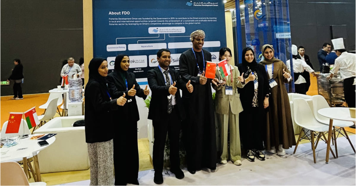 Fisheries Development Oman’s stellar showcase at China Fisheries and Seafood Expo 2023