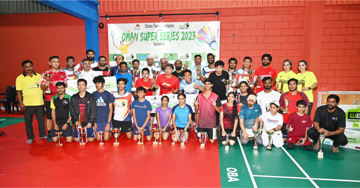 Oman Super Series Badminton Tournament concludes with thrilling battles, rising stars, and international flair