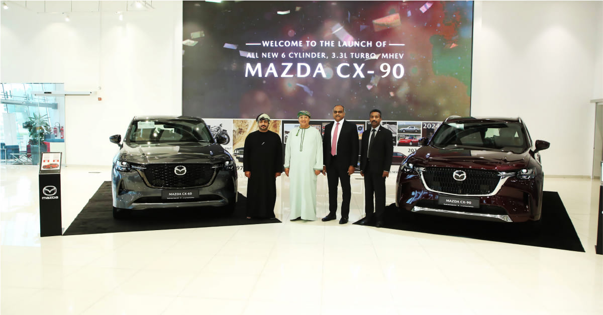 Mazda launches their most powerful SUVs in Oman