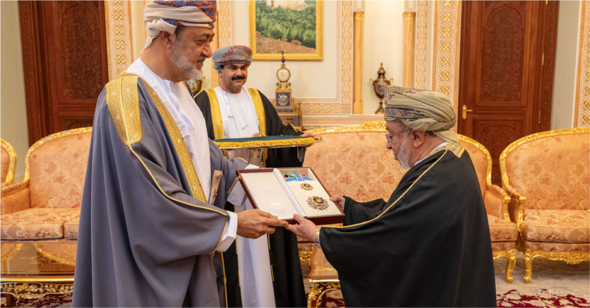 HM The Sultan confers Royal Commendation Order on retired minister Mohammed Al Alawi