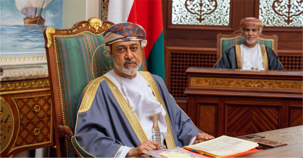 His Majesty the Sultan stresses on the importance of focusing on all target goals, especially Omanisation, localising industries and all things local