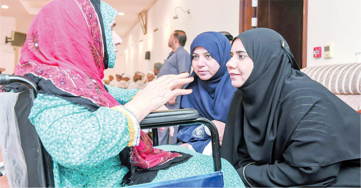 Beneficiaries of social security scheme disbursed