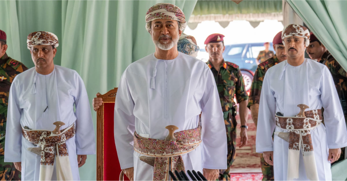 HM the Sultan meets sheikhs, dignitaries of Musandam Governorate