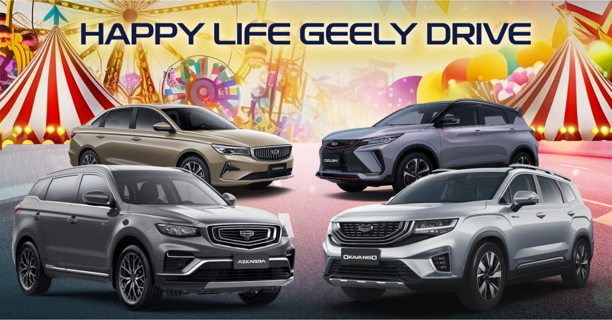 Geely test drive event ‘Happy Life Geely Drive’ at Sohar