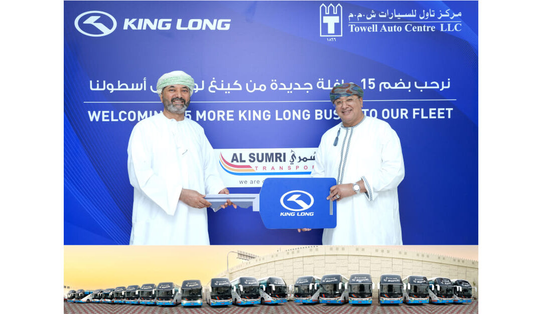 TAC delivers of 15 Kinglong buses to Al Sumri Transport