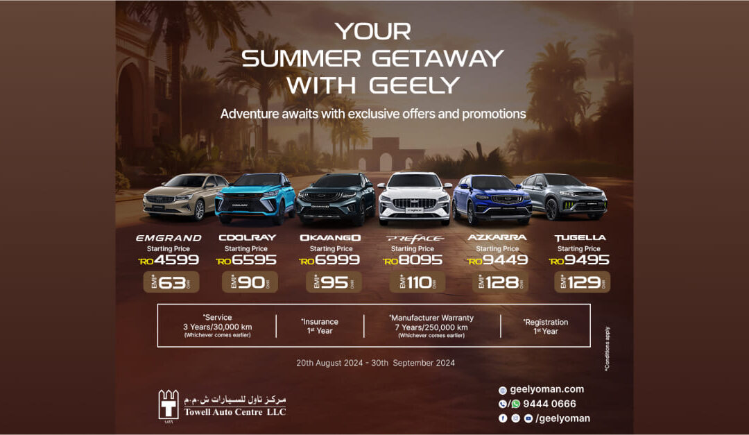 Adventure awaits with Geely’s exclusive summer campaign