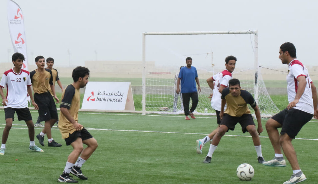 Bank Muscat participates in greening of Wadi Naheez Team Football Pitch in Salalah