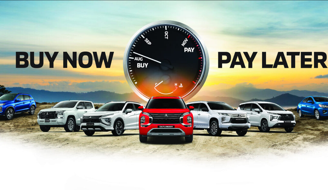 Buy a Mitsubishi now and pay after 3 months