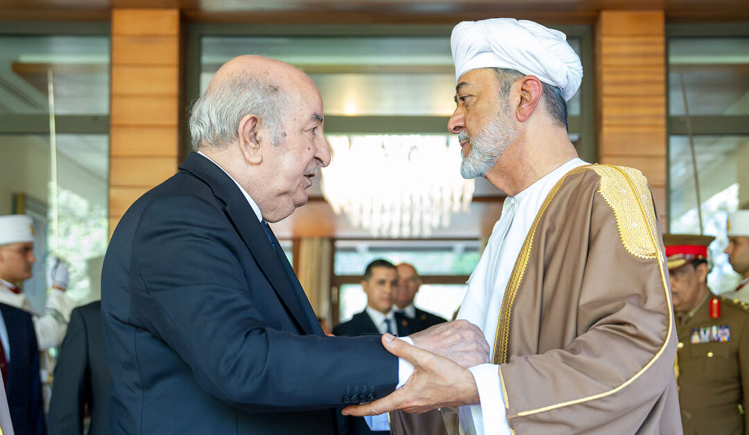 HM The Sultan, Algerian President hold bilateral meeting