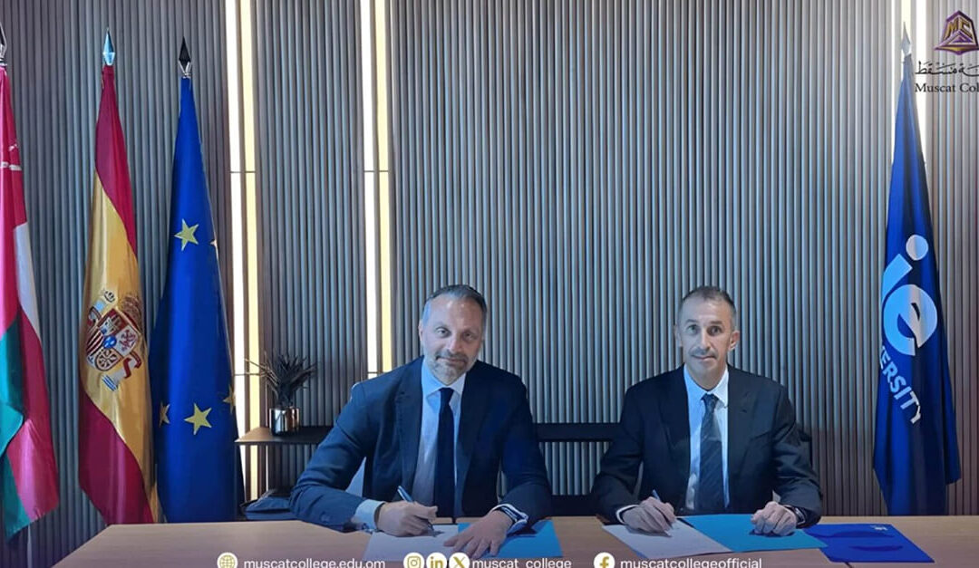 IE University signs strategic agreement with Omantel Academy and Muscat College