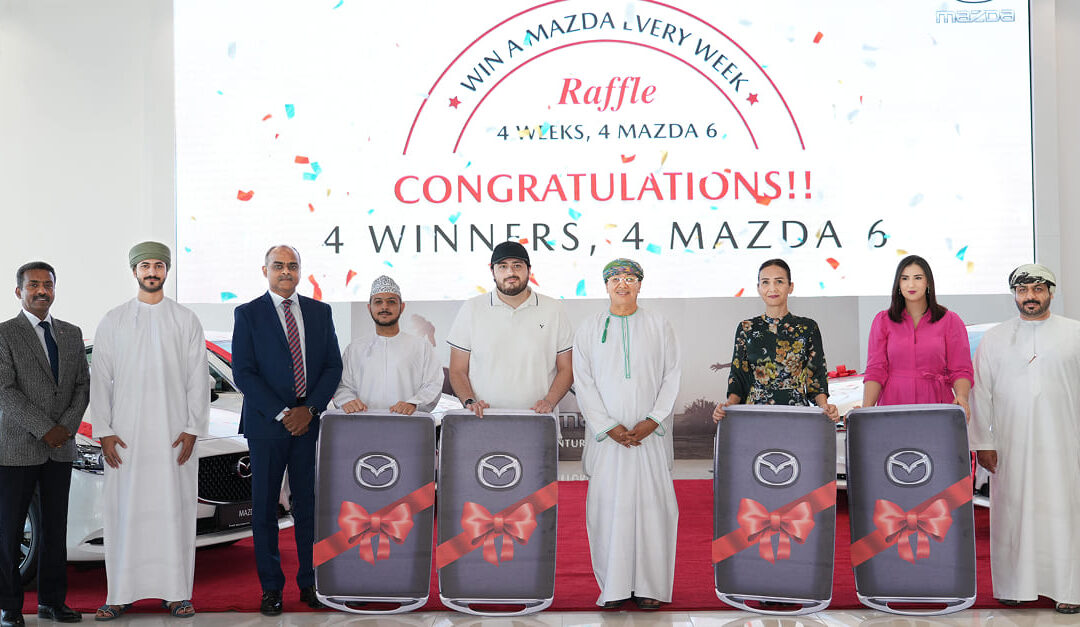 Towell Auto Centre hosts keys handover ceremony for Mazda Ramadan raffle winners