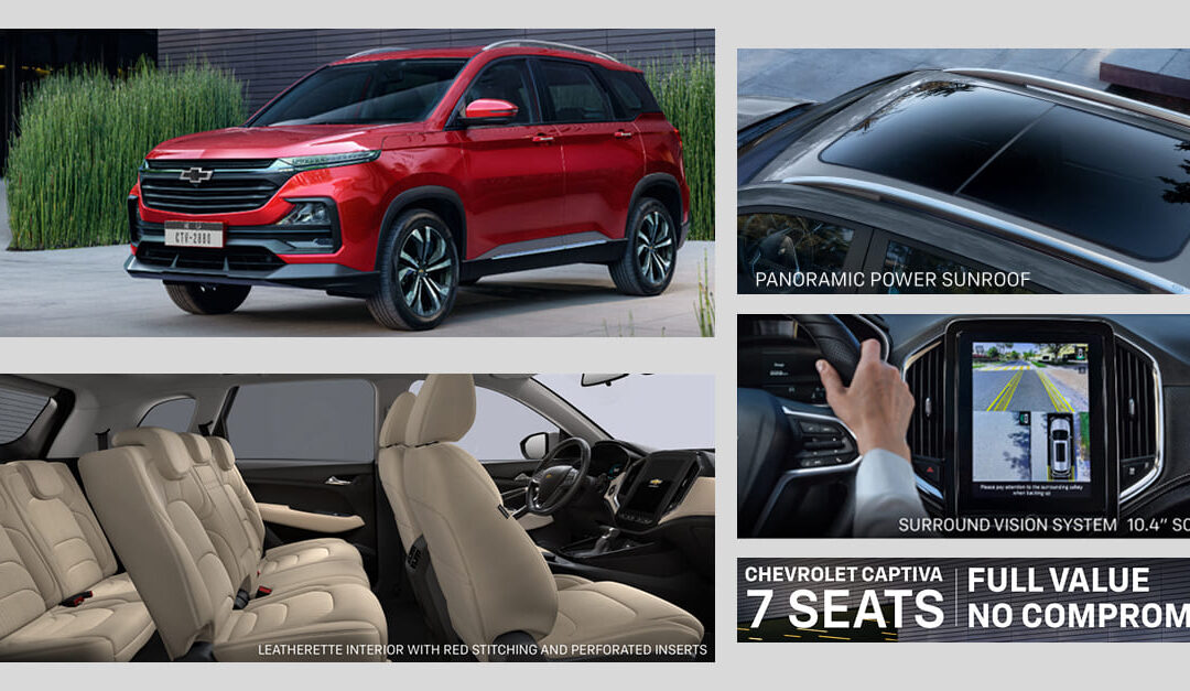 Chevrolet Captiva – 7-seater SUV now starting at just OMR 7,999